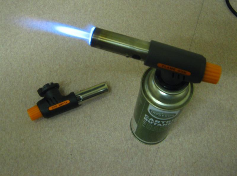 Handy gas cartridge Click start Torch